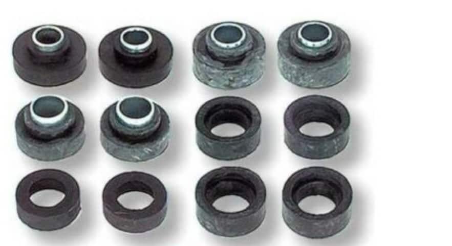 Body to Chassis mount kit: 67-81F - General use Rubber